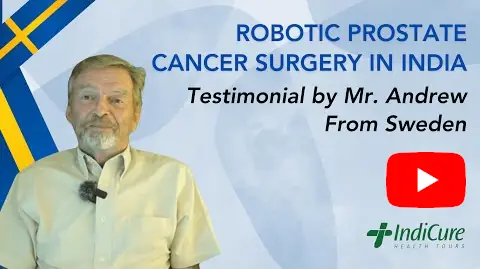 Andrew's robotic prostate cancer surgery testimonial