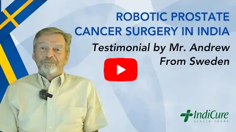 Prostate Cancer Surgery in India Testimonial